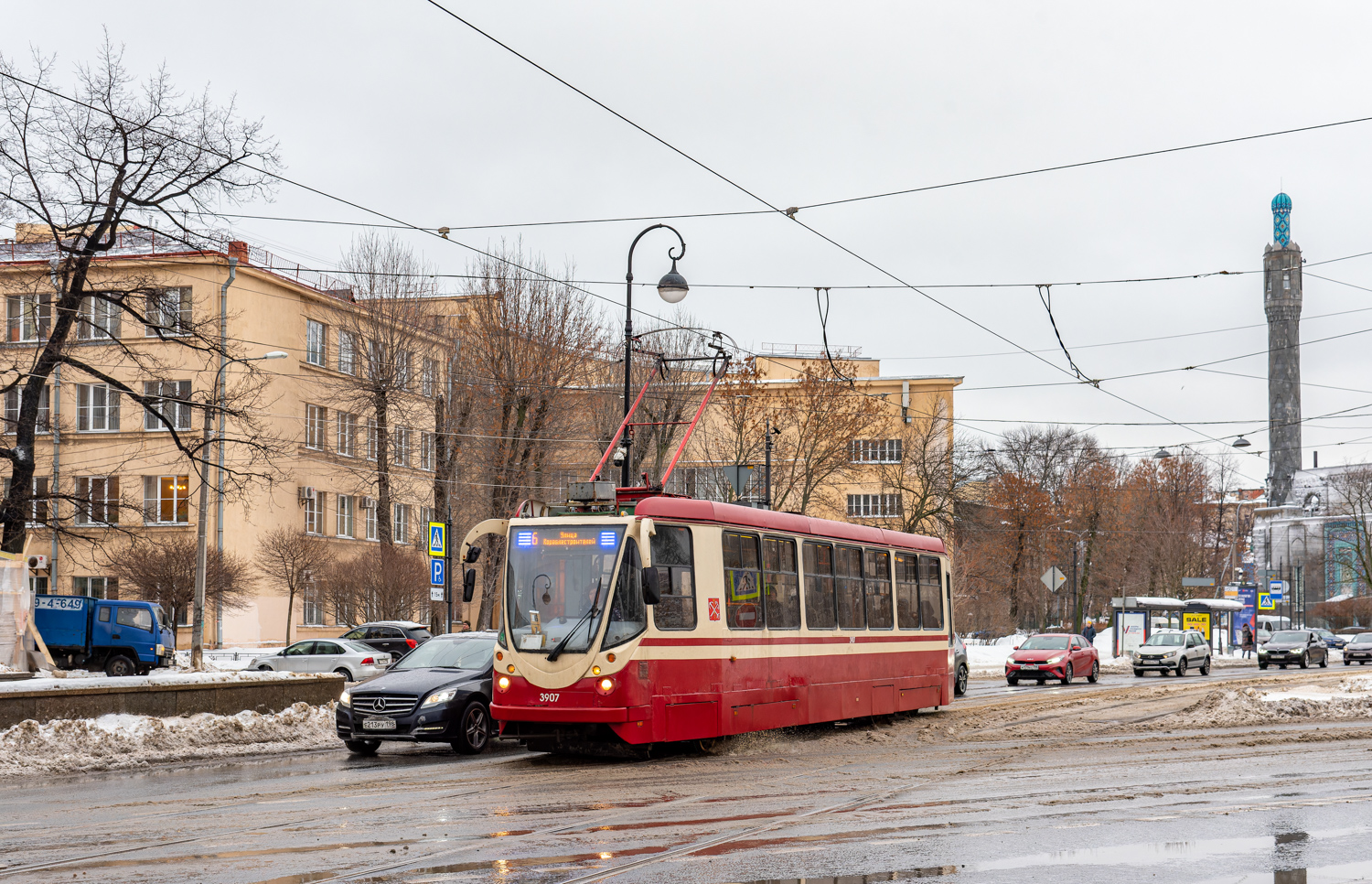Санкт-Петербург, 71-134А (ЛМ-99АВН) № 3907