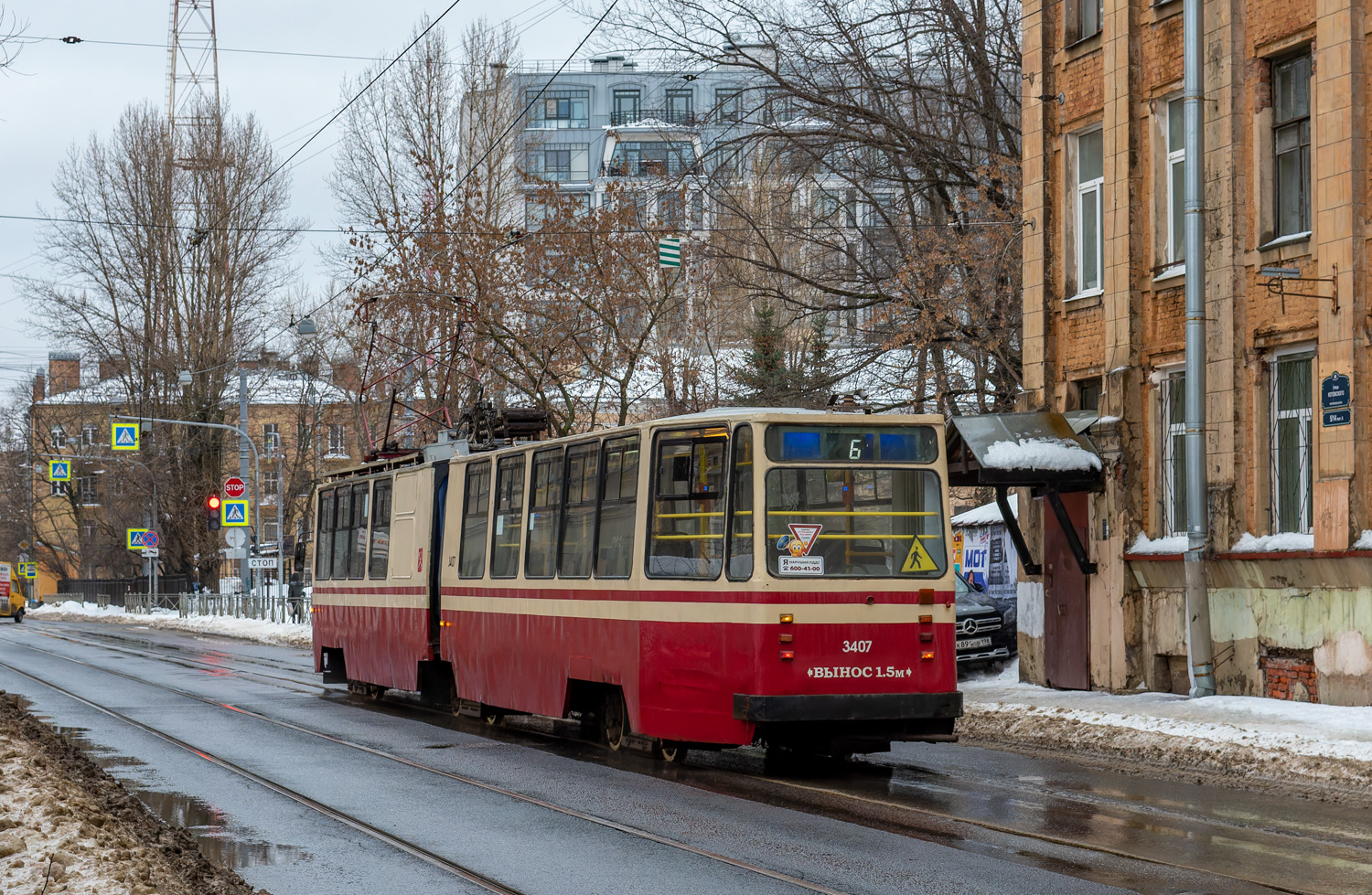 Санкт-Петербург, ЛВС-86К № 3407 Санкт-Петербург, ЛВС-86К № 3407