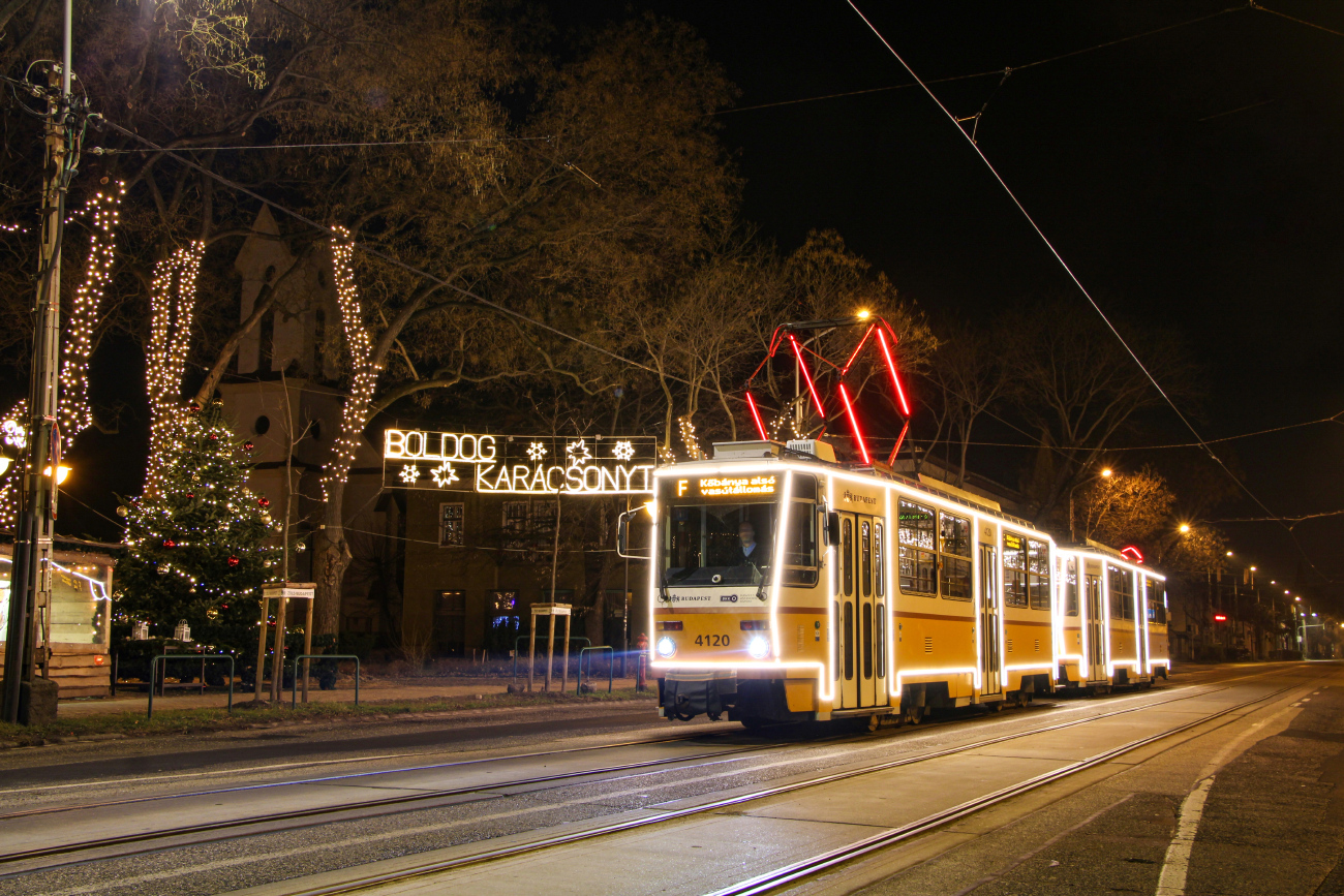 Будапешт, Tatra T5C5K2 № 4120; Будапешт — Фотопоездка 27-28.12.2024