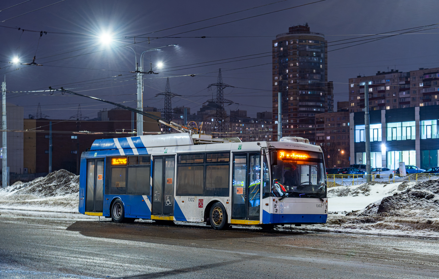 Санкт-Петербург, Тролза-5265.00 «Мегаполис» № 1302