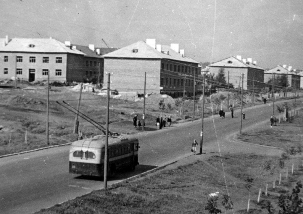 Самара — Исторические фотографии — Трамвай и Троллейбус (1942-1991); Самара — Троллейбусные линии