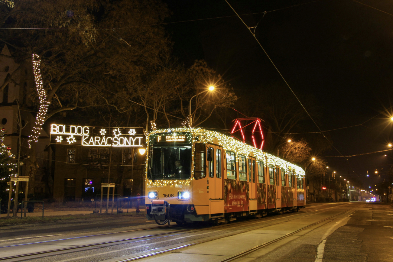 Будапешт, LHB TW6000 № 1608; Будапешт — Фотопоездка 27-28.12.2024