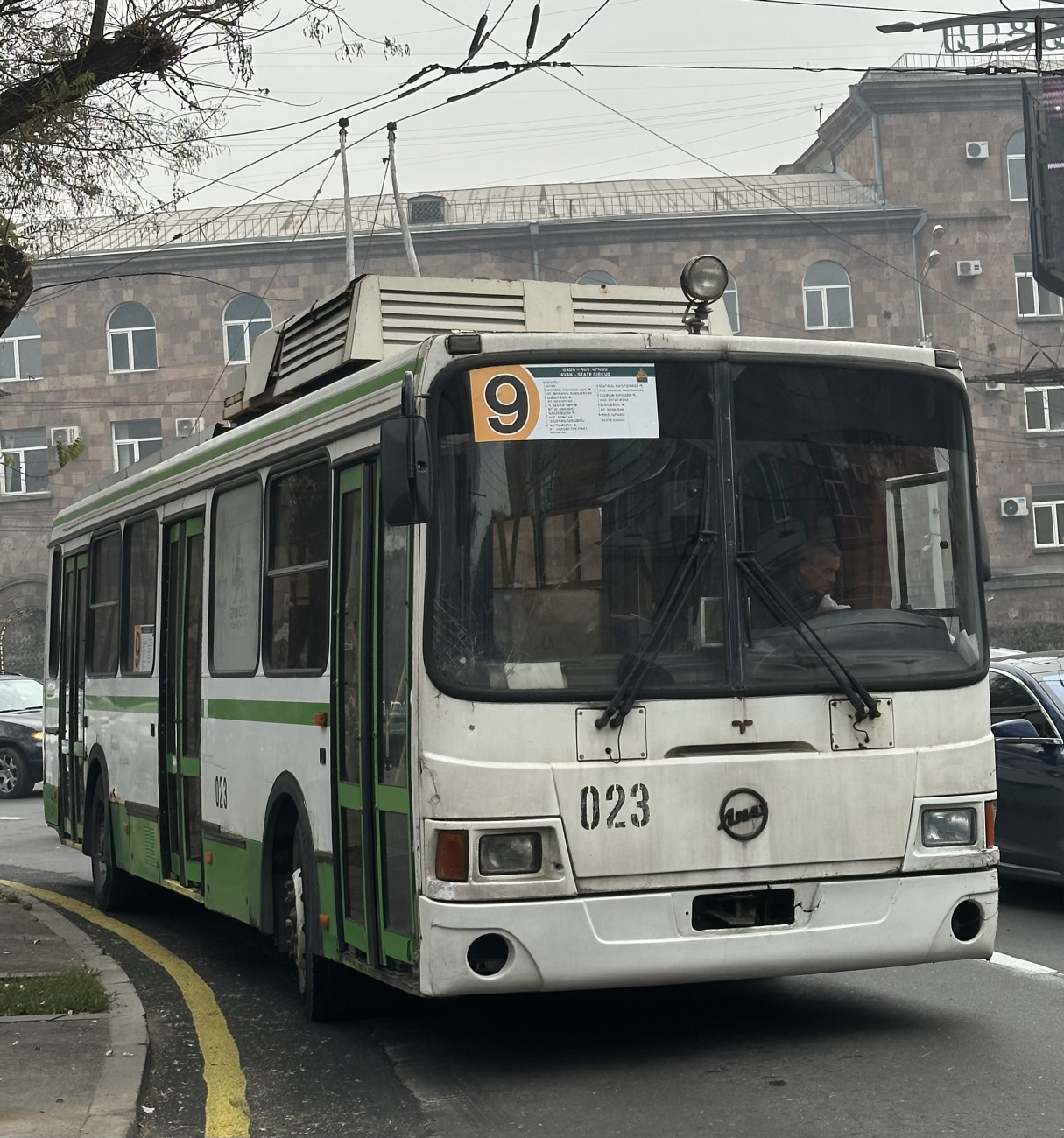Ереван, ЛиАЗ-5280 № 023 Ереван, ЛиАЗ-5280 № 023