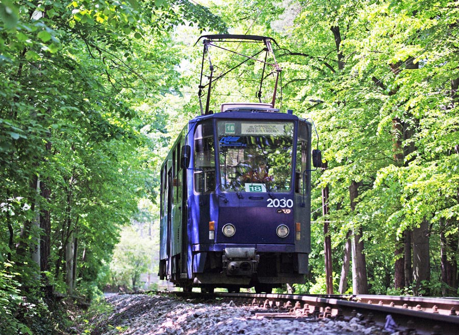 София, Tatra T6A2B № 2030; София — Исторически снимки — Трамвайни мотриси (1990–2010)