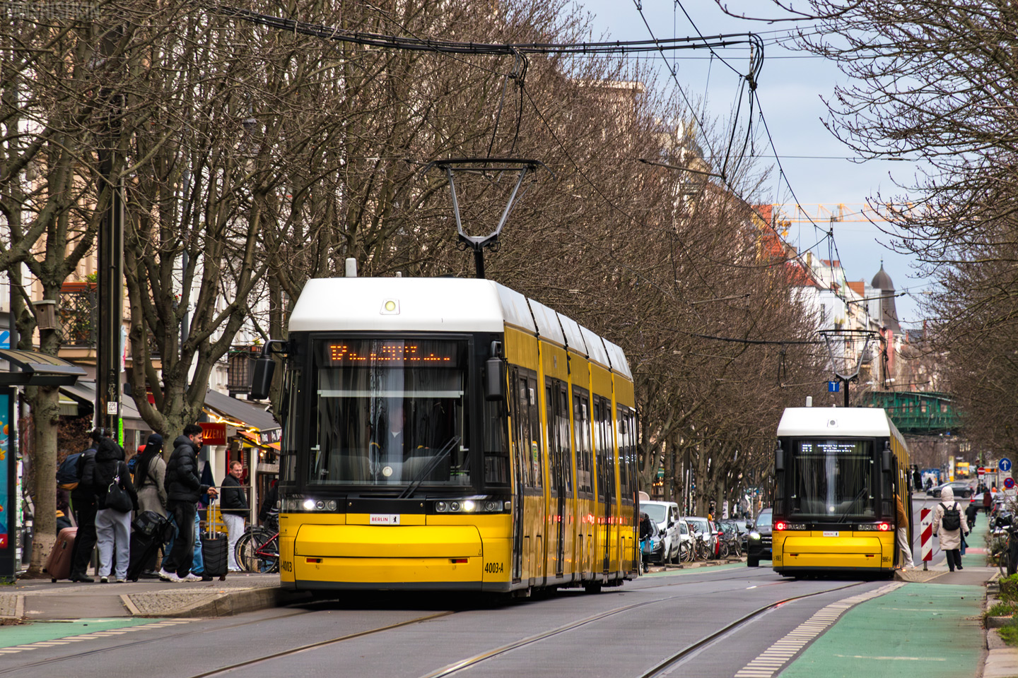 Берлин, Bombardier Flexity Berlin (GT6-08ZR/F6Z) № 4003