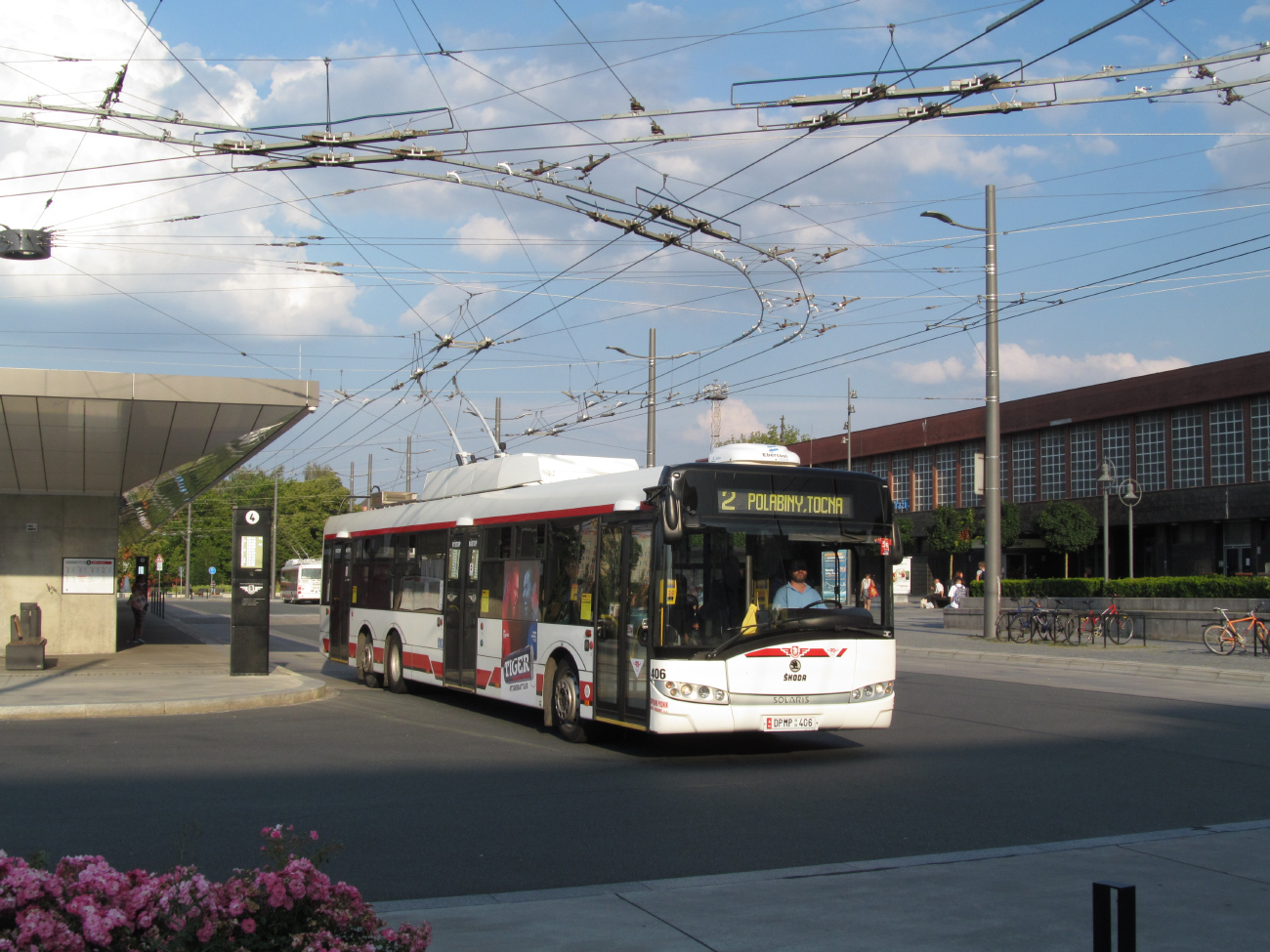 Пардубице, Škoda 28Tr Solaris III № 406