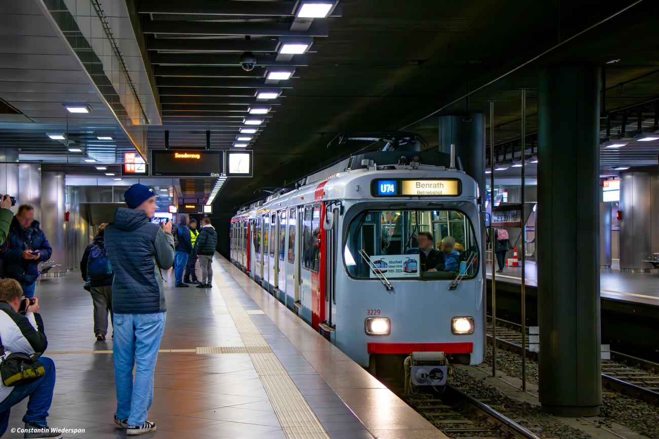 Дюссельдорф, Duewag GT8SU № 3229