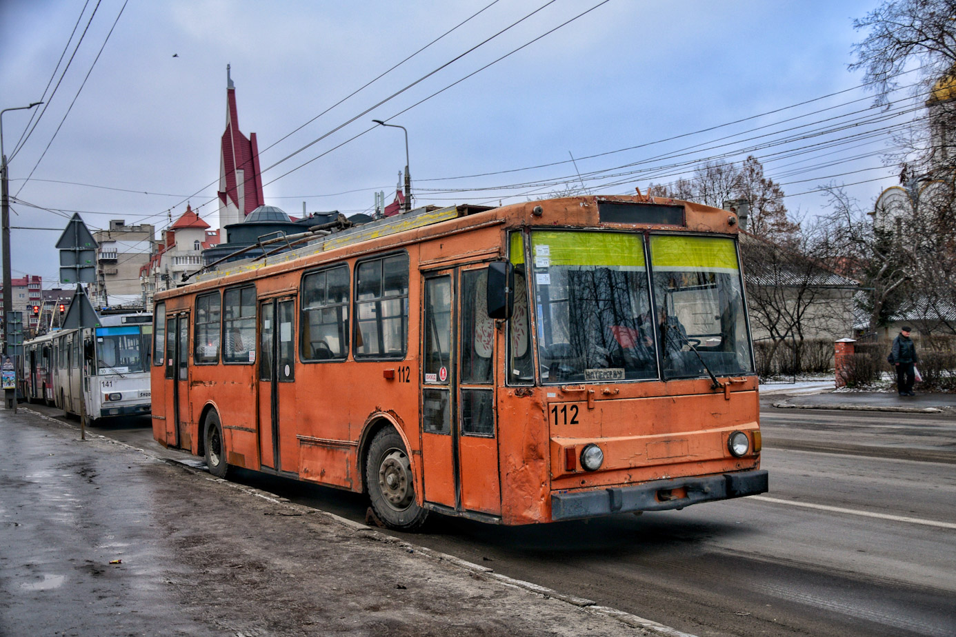Тернополь, Škoda 14Tr02/6 № 112
