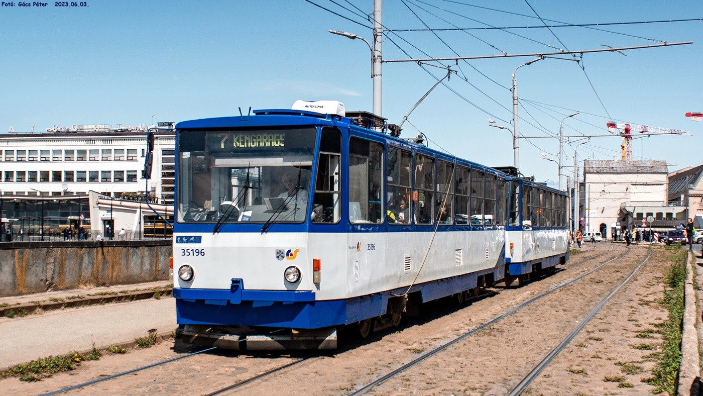 Рига, Tatra T3MR (T6B5-R) № 35196