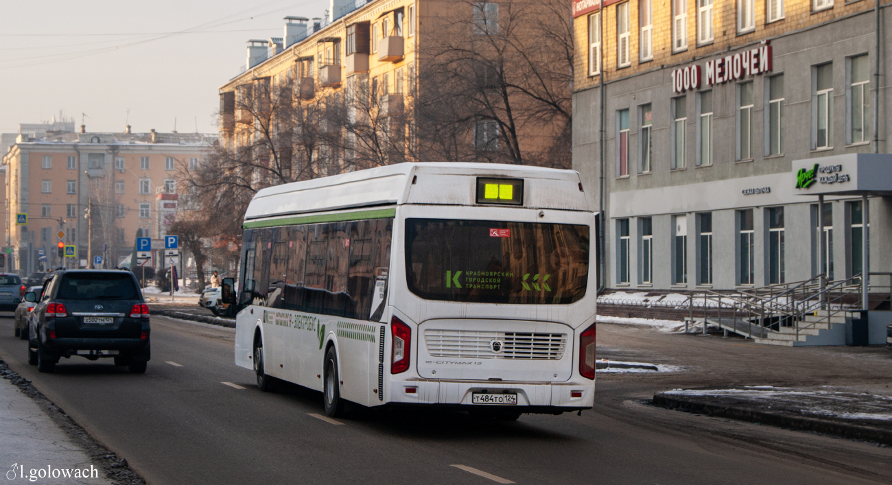 Красноярск, ЛиАЗ-6274 № Т 484 ТО 124