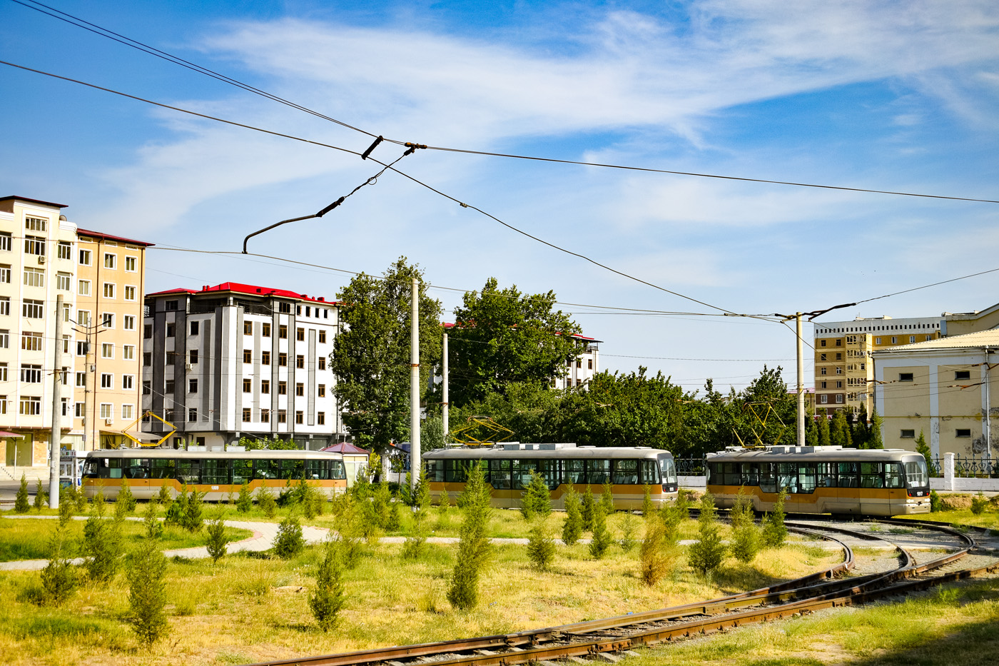 Самарканд — Трамвайная сеть и инфраструктура