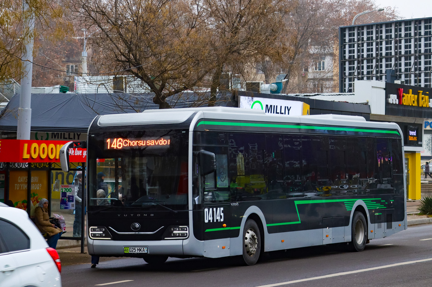 Taszkent, Yutong ZK6126BEVG Nr 04145
