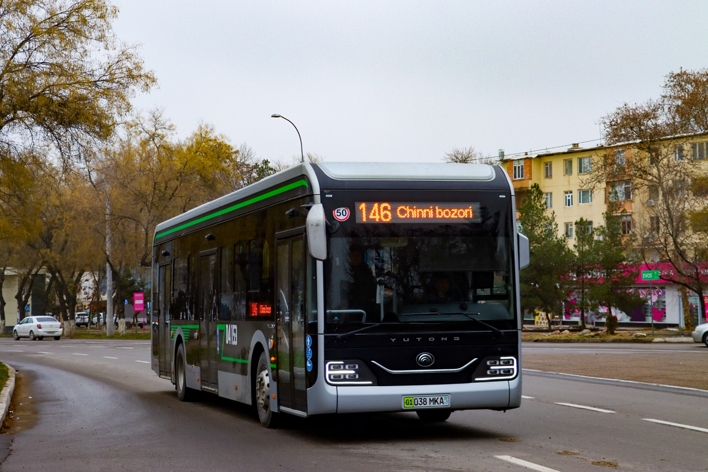 Ташкент, Yutong ZK6126BEVG № 04153