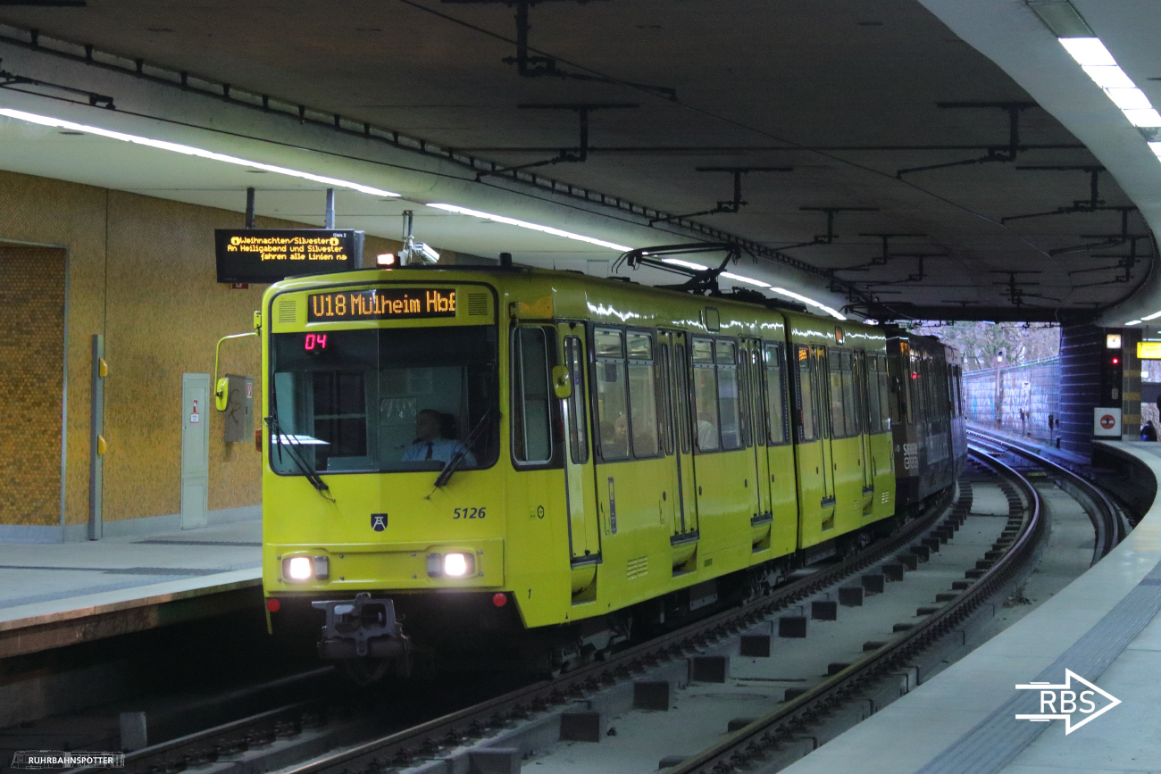 Эссен – Мюльхайм-ан-дер-Рур, Duewag B80C № 5126 Эссен – Мюльхайм-ан-дер-Рур, Duewag B80C № 5126