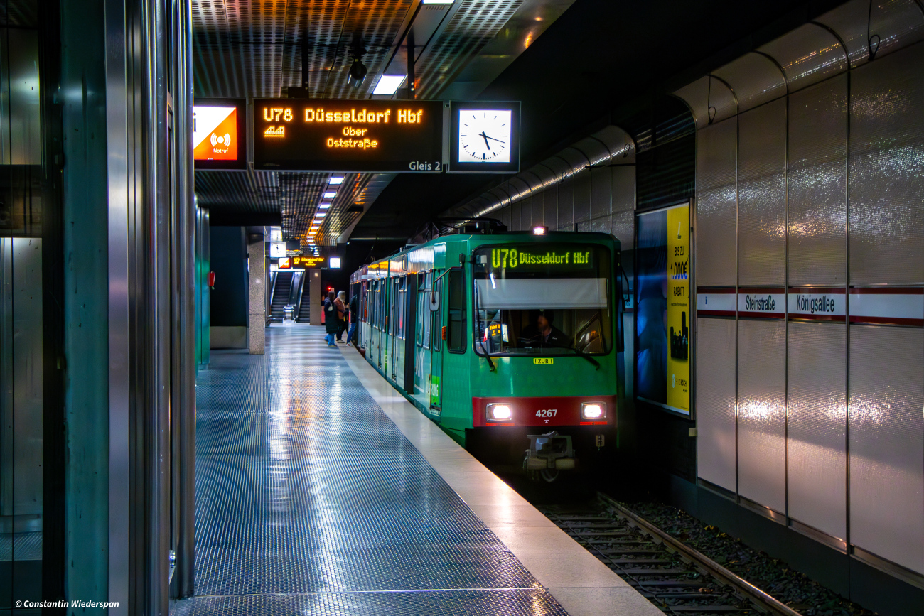 Дюссельдорф, Duewag B80D № 4267