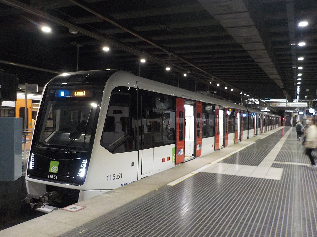 Barcelona, FGC Serie 115 № 115.51