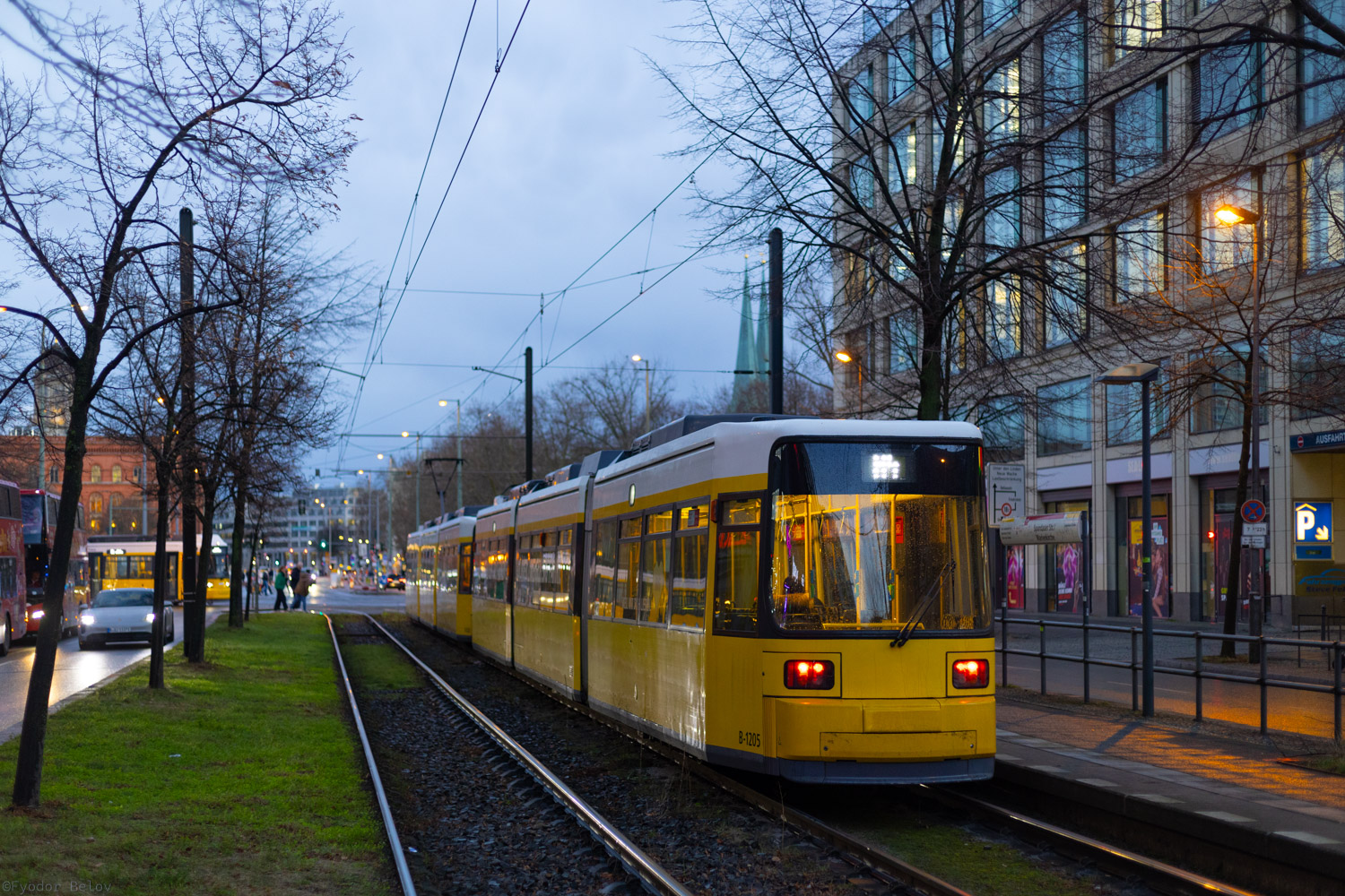 Берлин, BVG GTNO № 1205