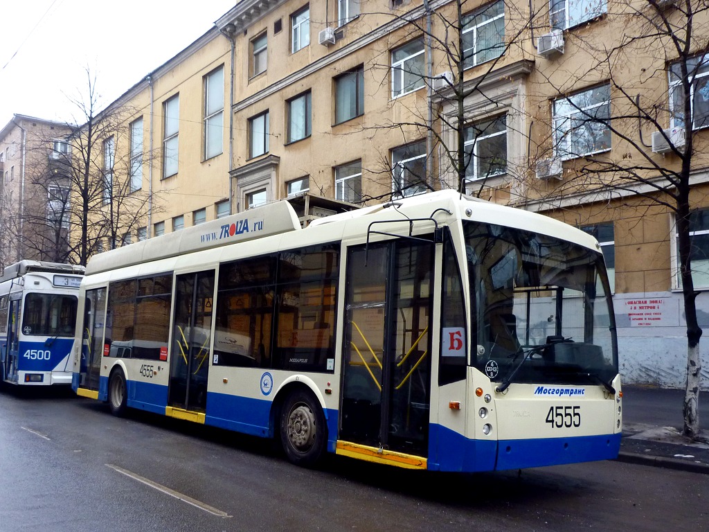 Москва, Тролза-5265.00 «Мегаполис» № 4555