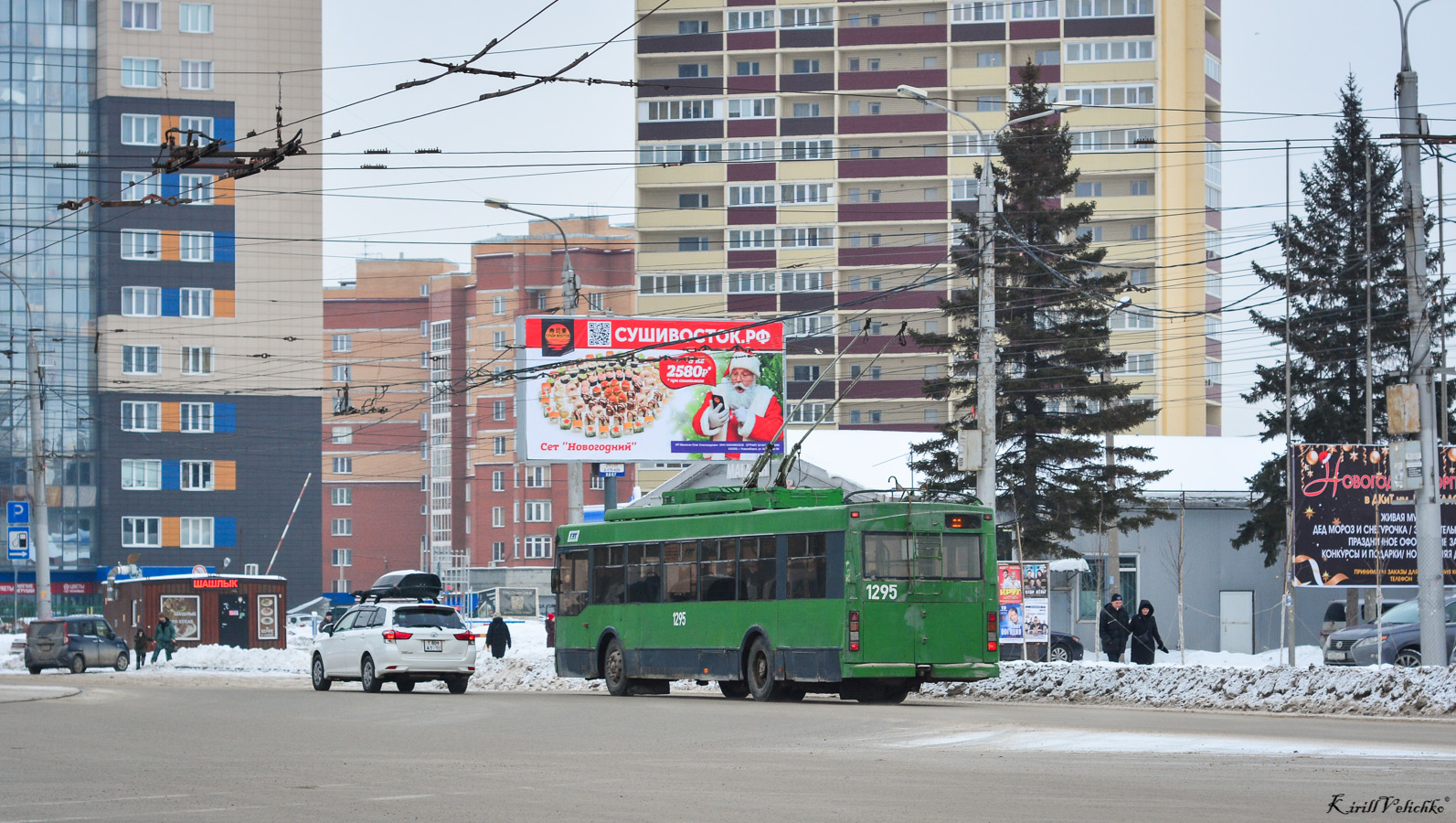Новосибирск, Тролза-5275.06 «Оптима» № 1295