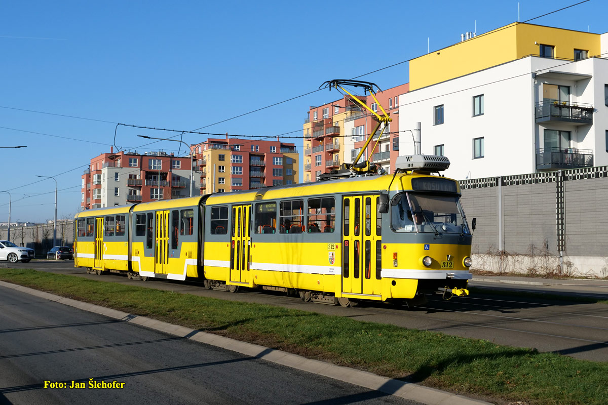 Пльзень, Tatra K3R-NT № 312