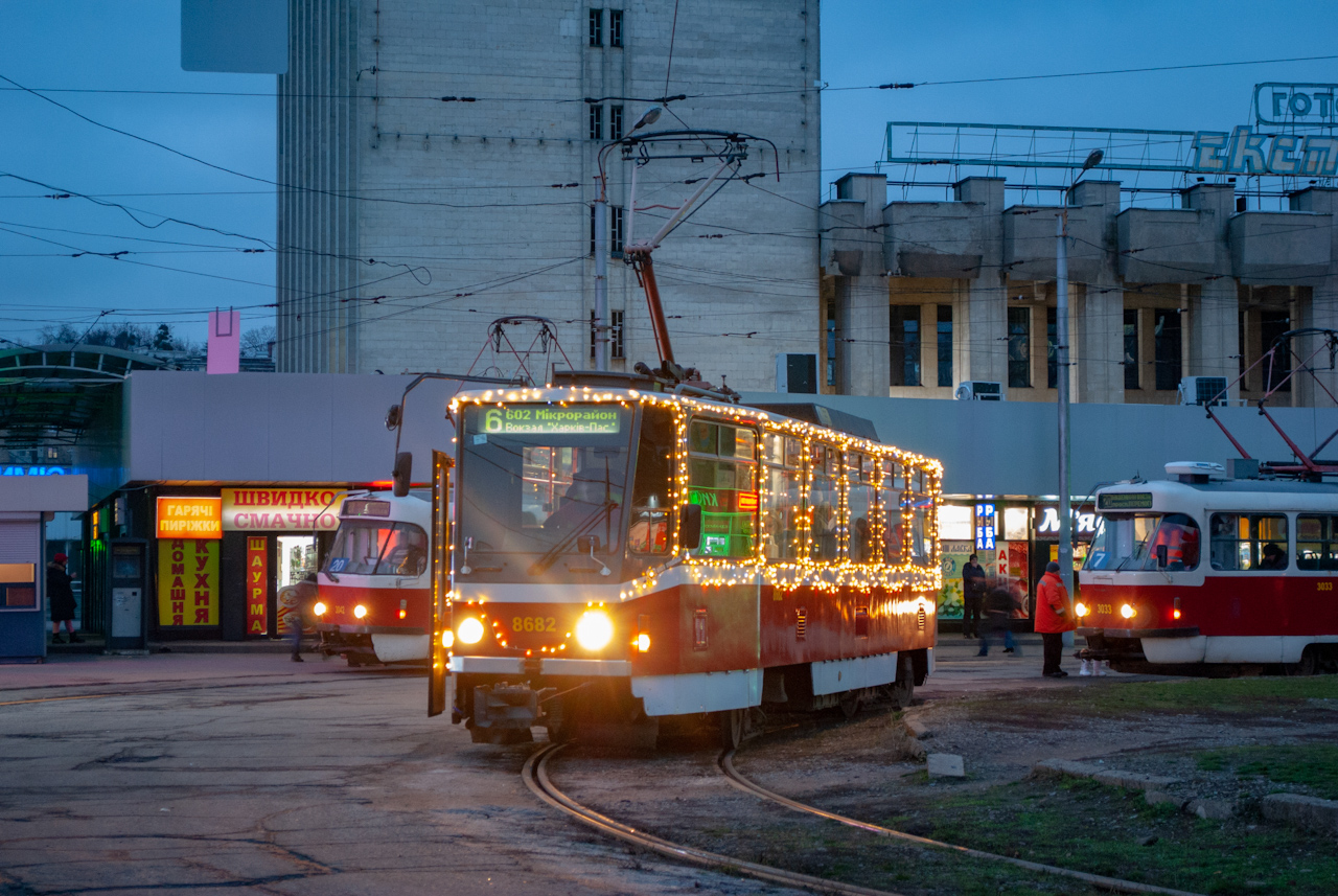Kharkiv, Tatra T6A5 N°. 8682