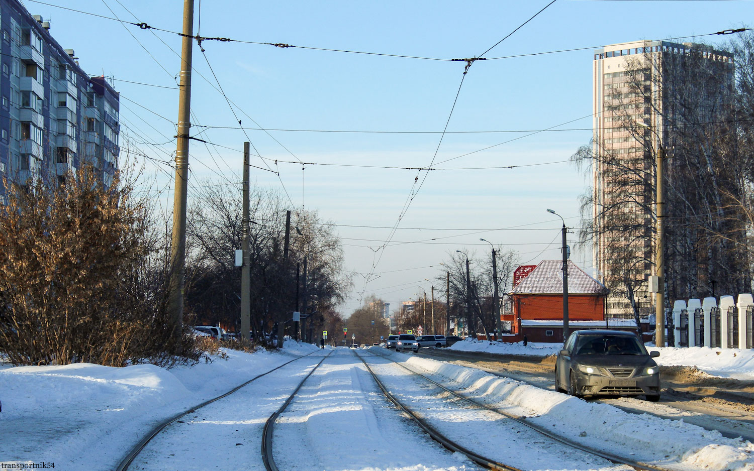 Novosibirsk — Tram road