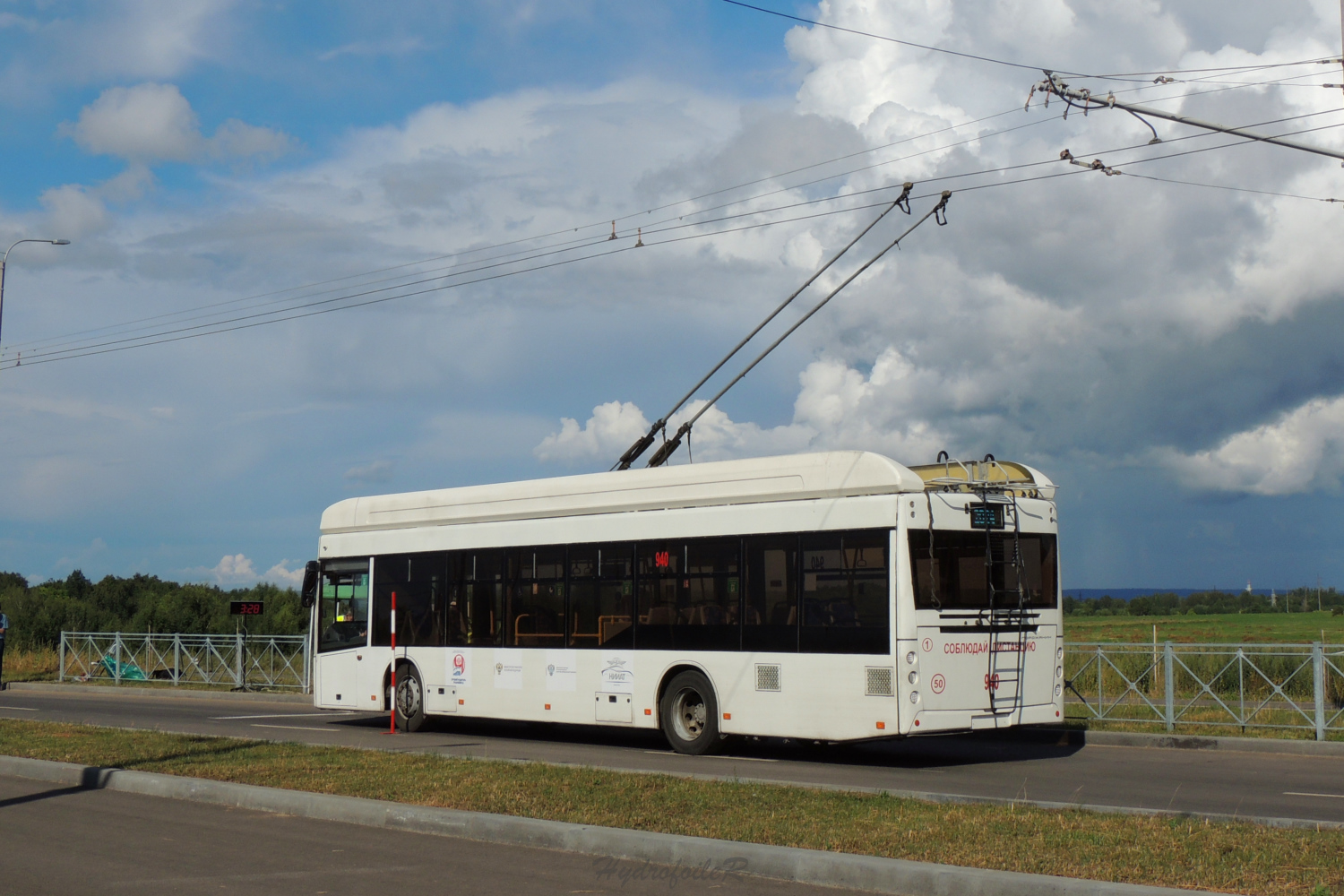 Чебоксары, УТТЗ-6241.01 «Горожанин» № 940; Чебоксары — XXI Всероссийский конкурс профессионального мастерства водителя троллейбуса (2024 год)