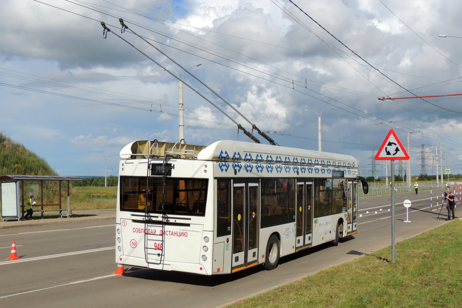 Чебоксары, УТТЗ-6241.01 «Горожанин» № 946; Чебоксары — XXI Всероссийский конкурс профессионального мастерства водителя троллейбуса (2024 год)