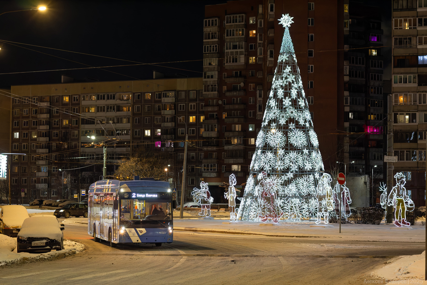 Санкт-Петербург, Тролза-5265.08 «Мегаполис» № 6020; Санкт-Петербург — Разные фотографии