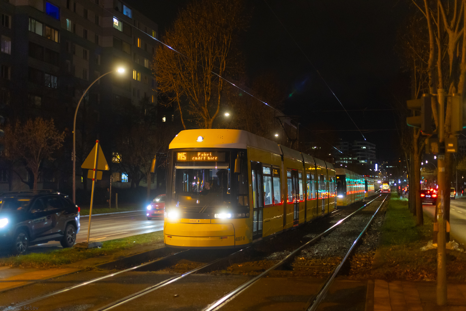 Berlin, Bombardier Flexity Berlin (GT6-08ZR/F6Z) Nr 4007