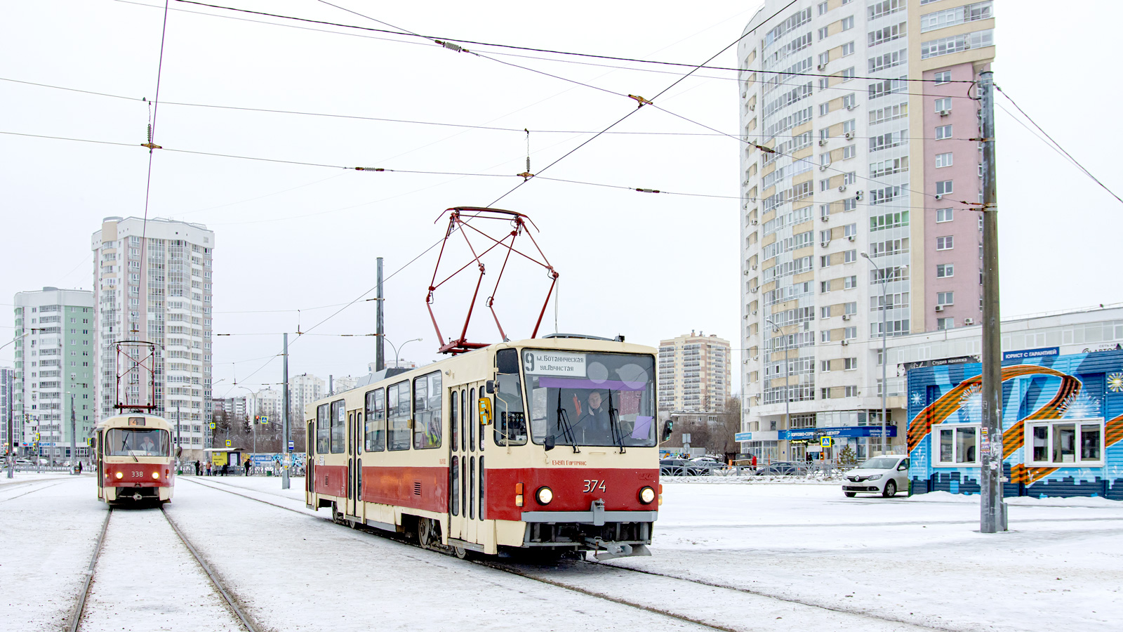 Yekaterinburg, Tatra T6B5SU č. 374