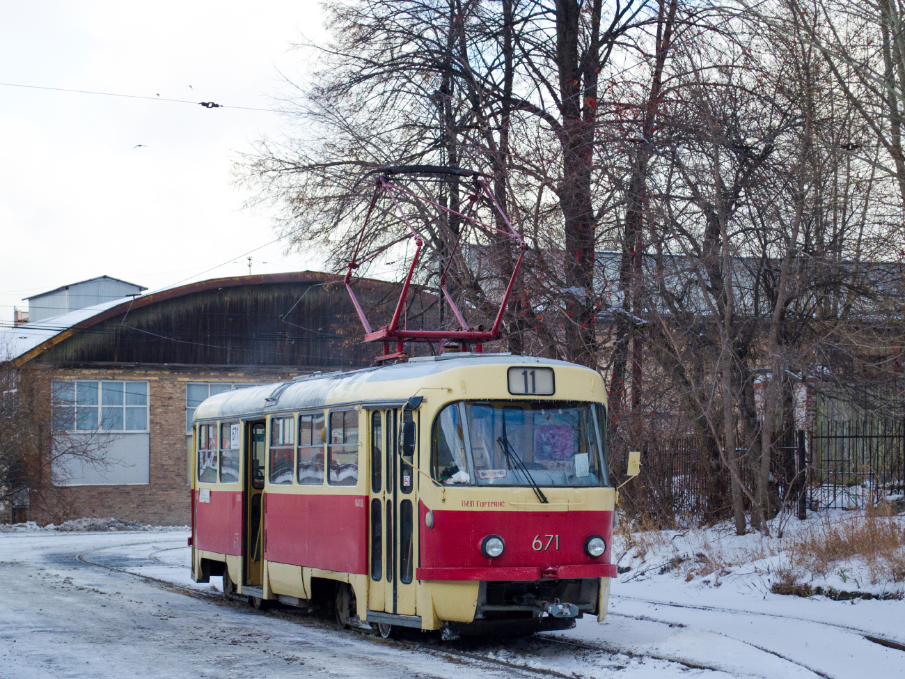 Екатеринбург, Tatra T3SU № 671 Екатеринбург, Tatra T3SU № 671