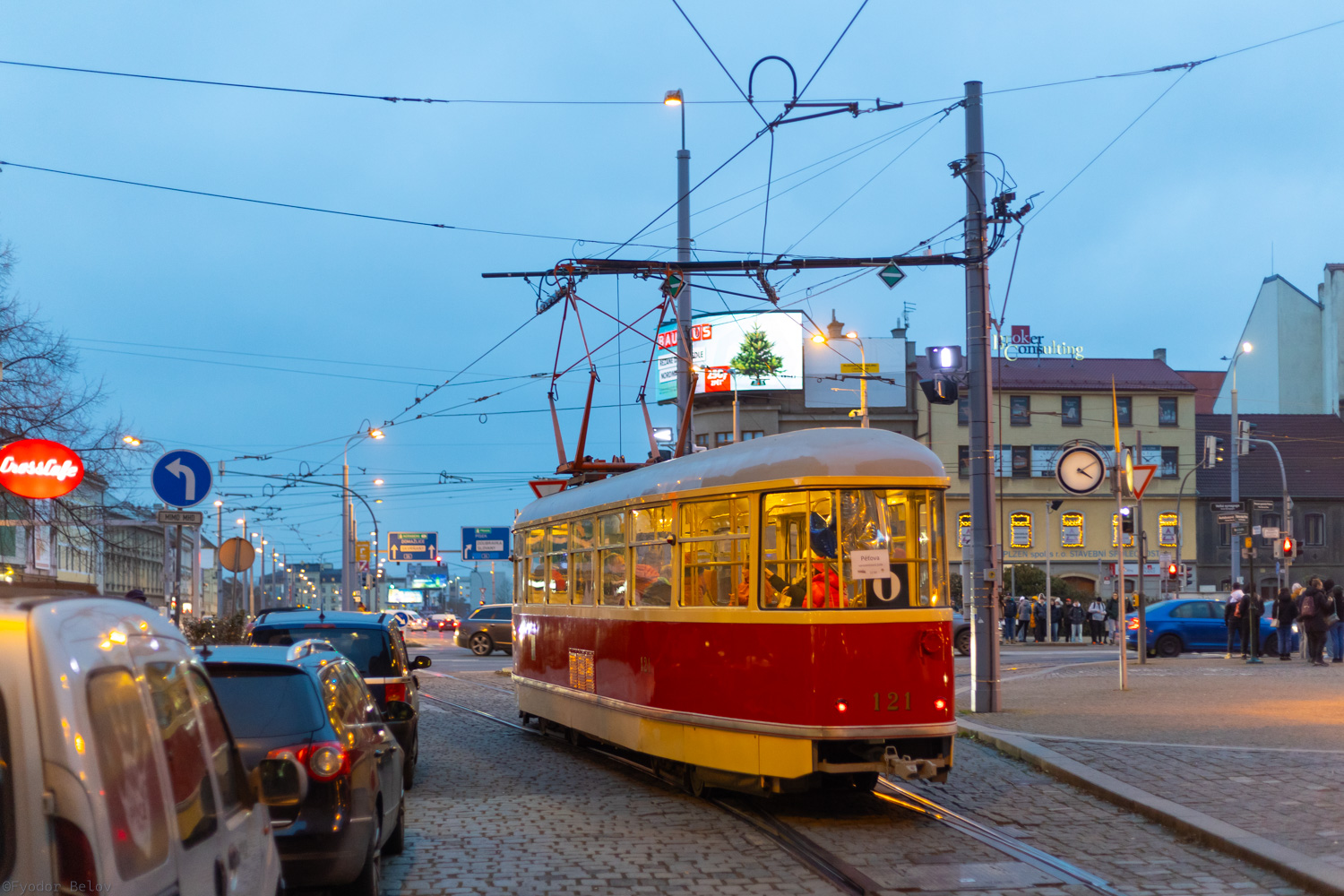 Plzeň, Tatra T1 Nr. 121 Plzeň, Tatra T1 Nr. 121