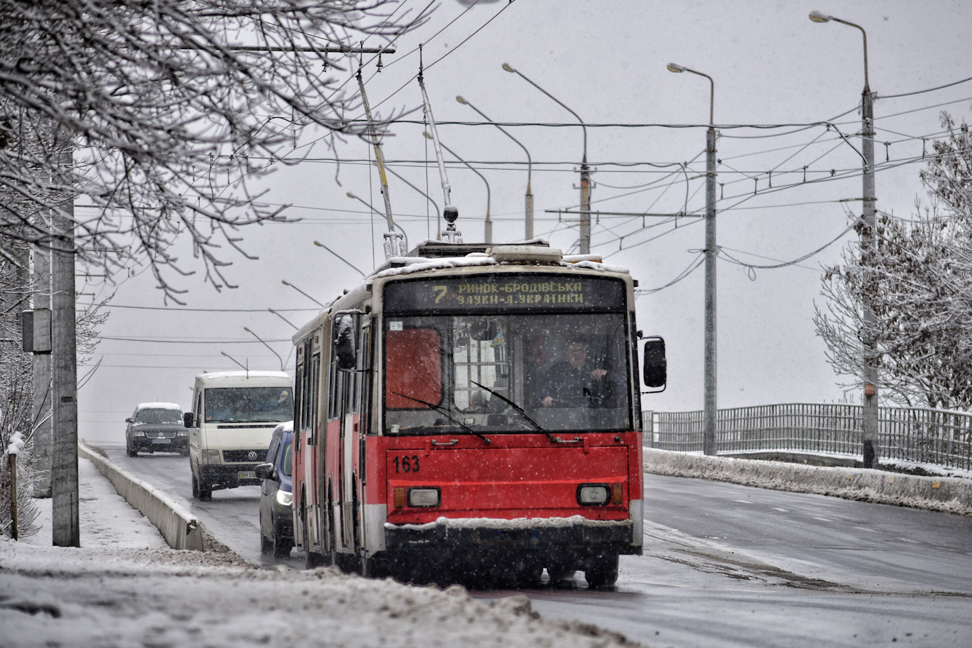 Тернополь, Škoda 15Tr13/6M № 163