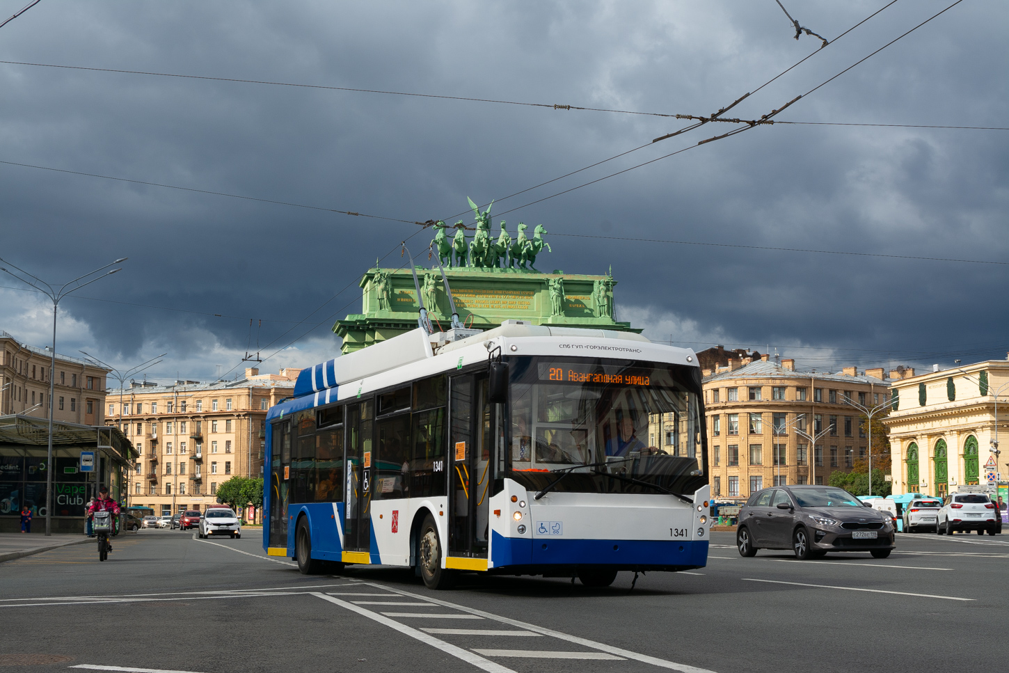 Санкт-Петербург, Тролза-5265.00 «Мегаполис» № 1341