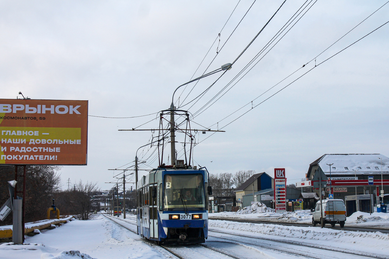 Барнаул, Tatra B3DM КВР Барнаул № 3077