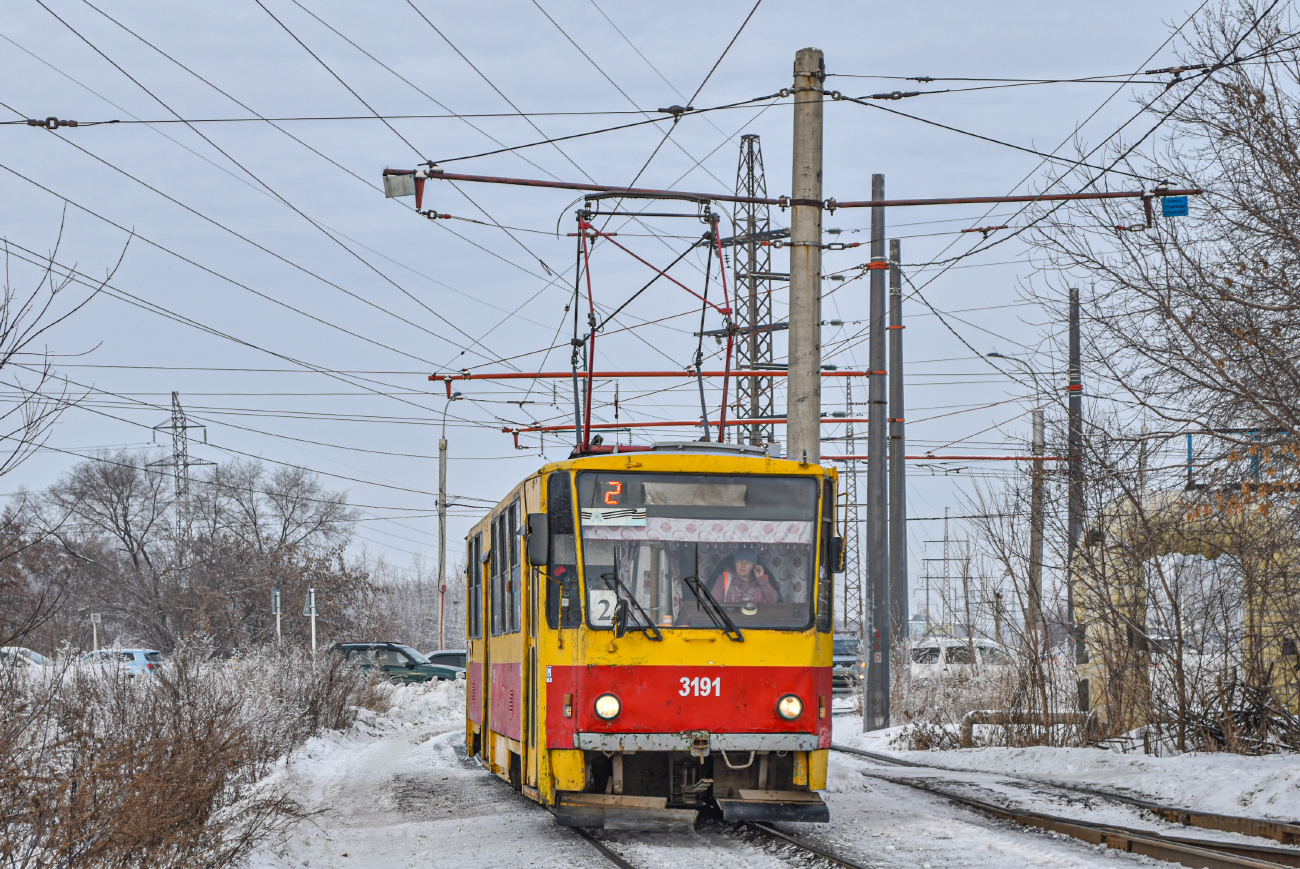 Барнаул, Tatra T6B5SU № 3191