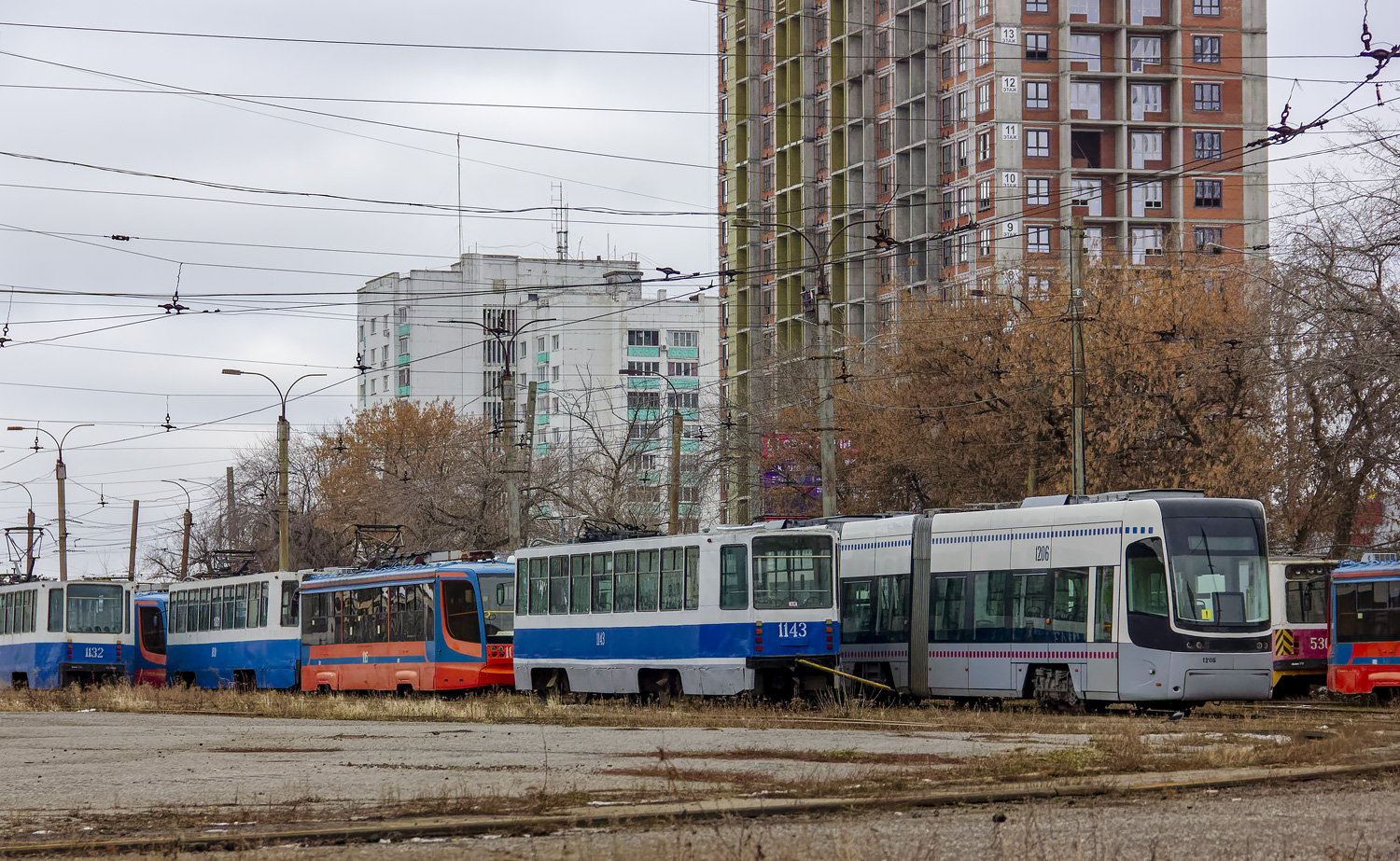 Уфа, 71-608К № 1143; Уфа — Трамвайное депо им. С. И. Зорина