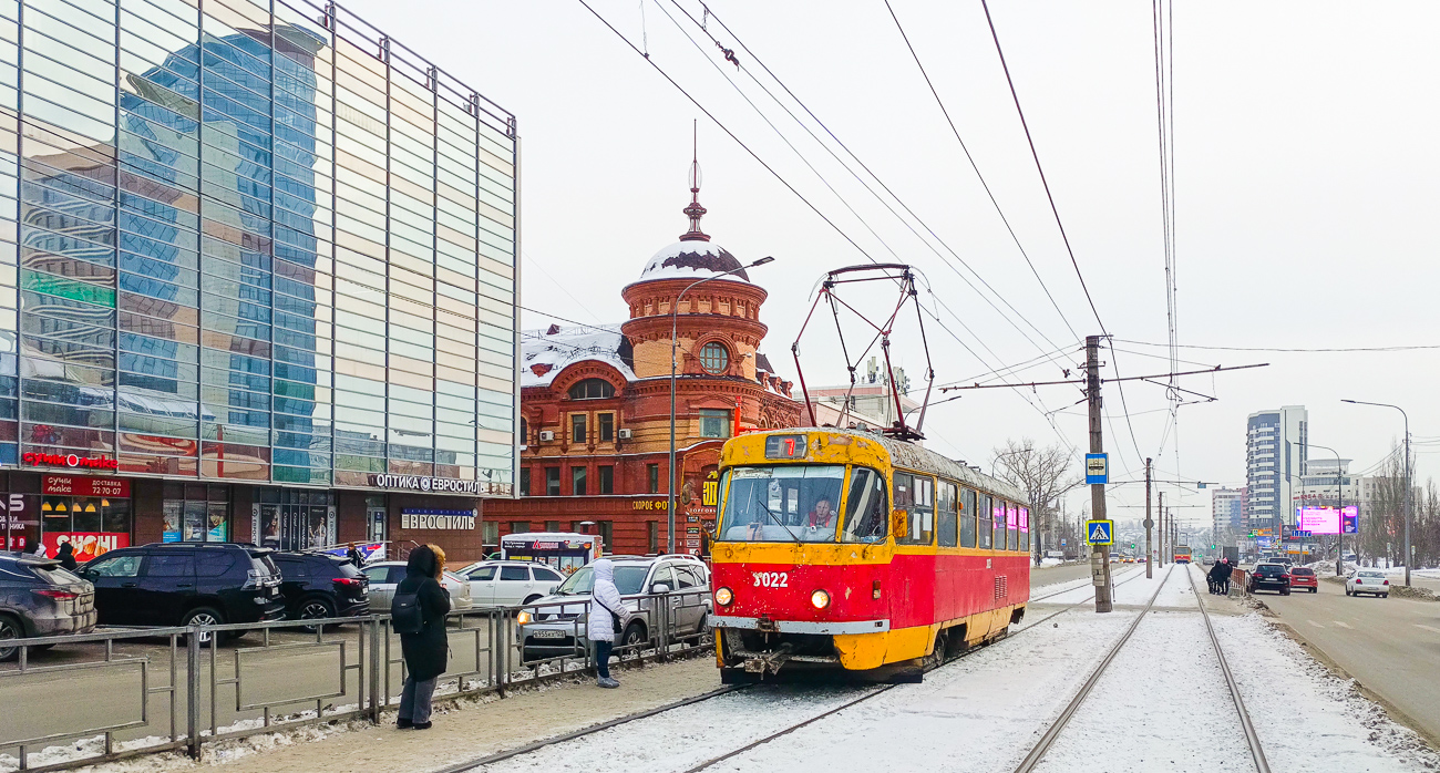 Барнаул, Tatra T3SU № 3022