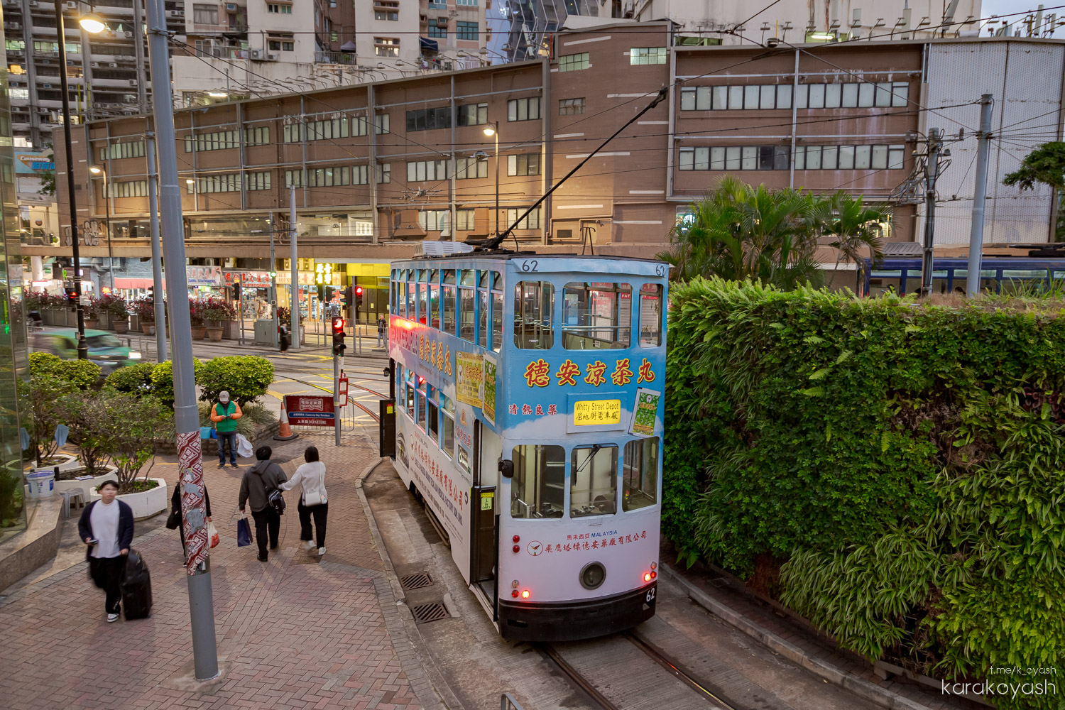 Гонконг, Hong Kong Tramways VI № 62