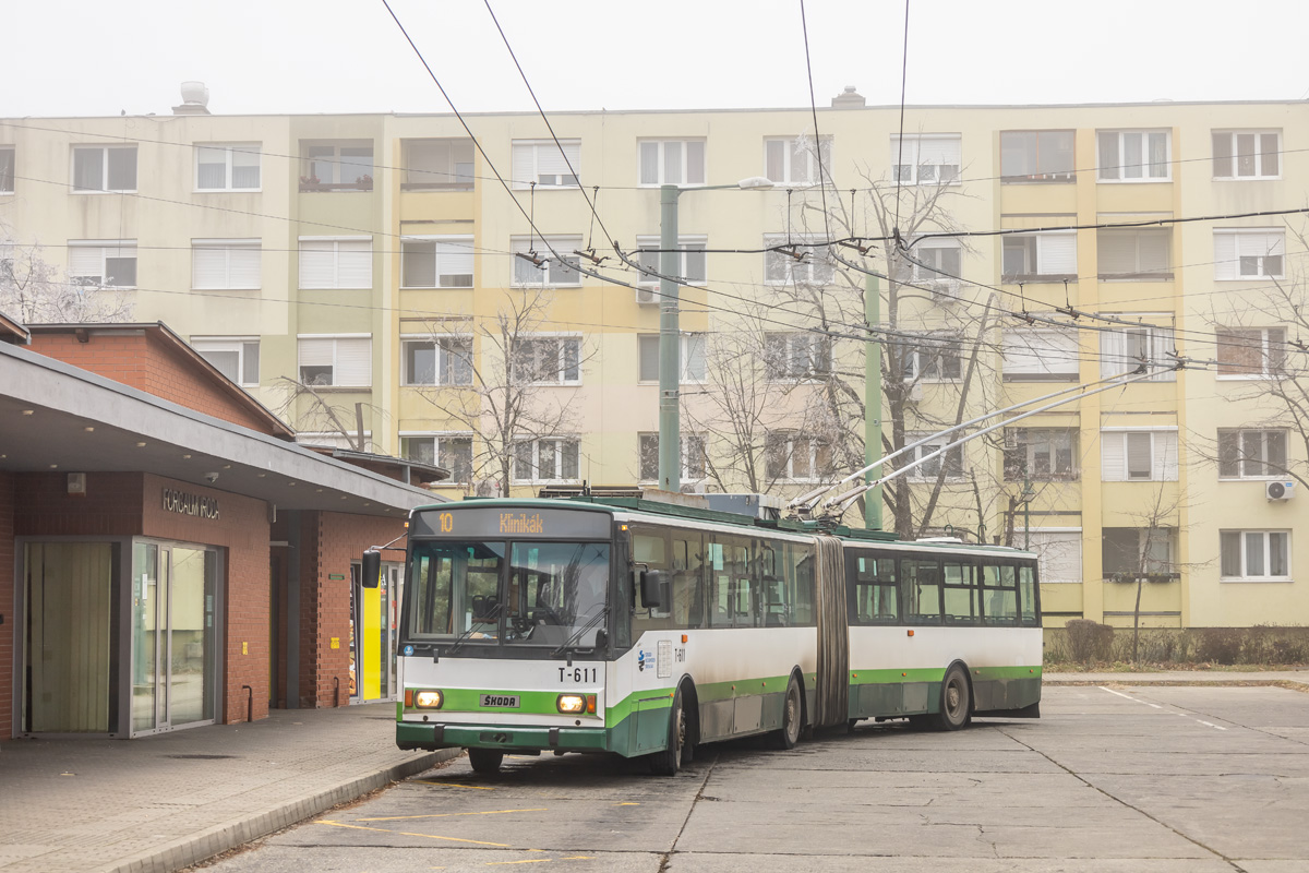 Сегед, Škoda 15Tr02/6 № T-611 Сегед, Škoda 15Tr02/6 № T-611