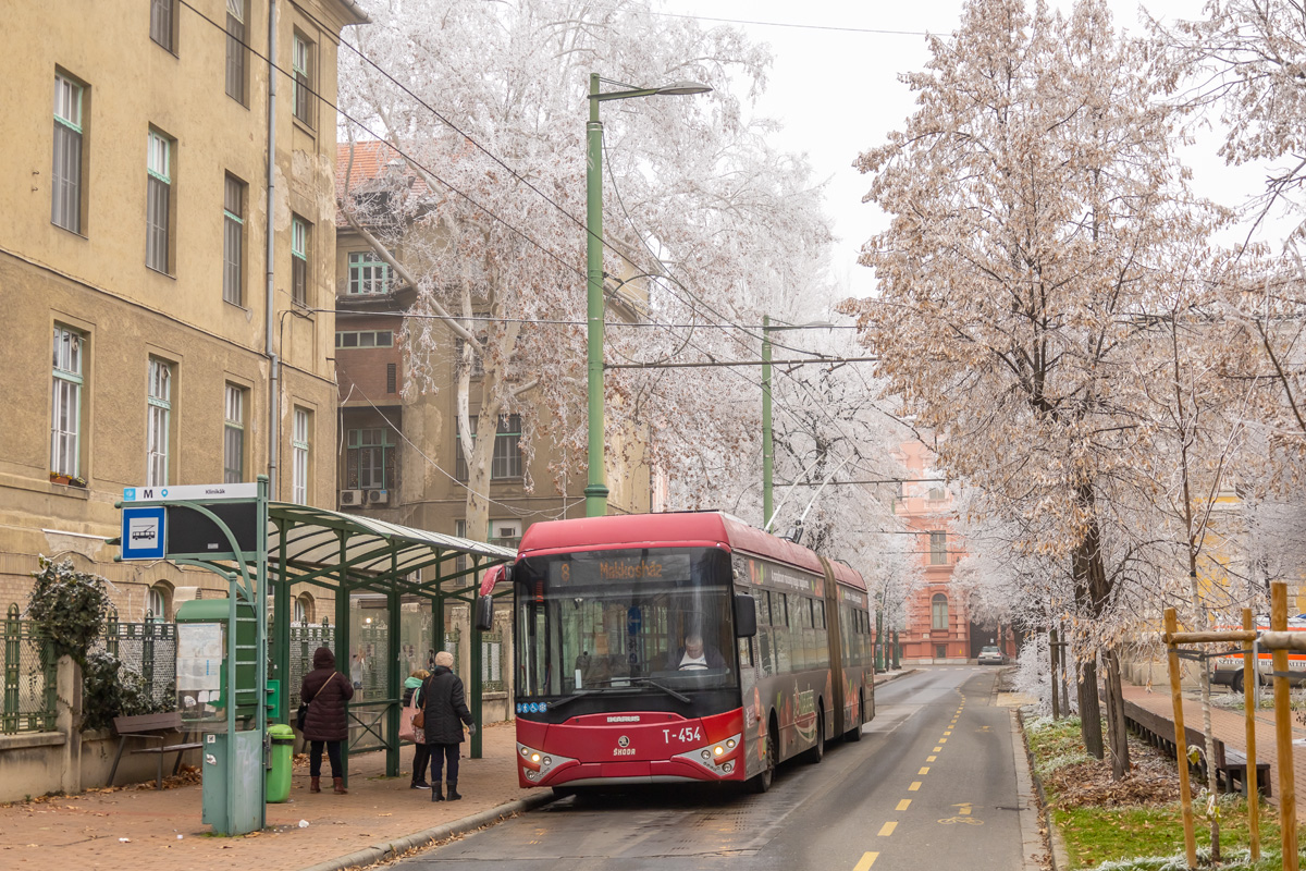 Сегед, Ikarus-Škoda Tr187.2 № T-454 Сегед, Ikarus-Škoda Tr187.2 № T-454
