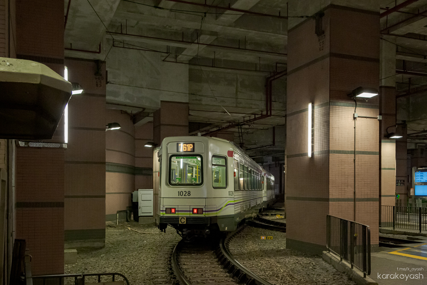 Гонконг, Comeng Phase I LRV (mod. UGL) № 1028