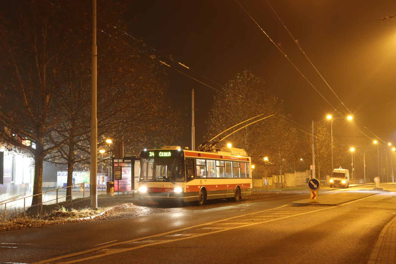 Brno, Škoda 21Tr č. 3009