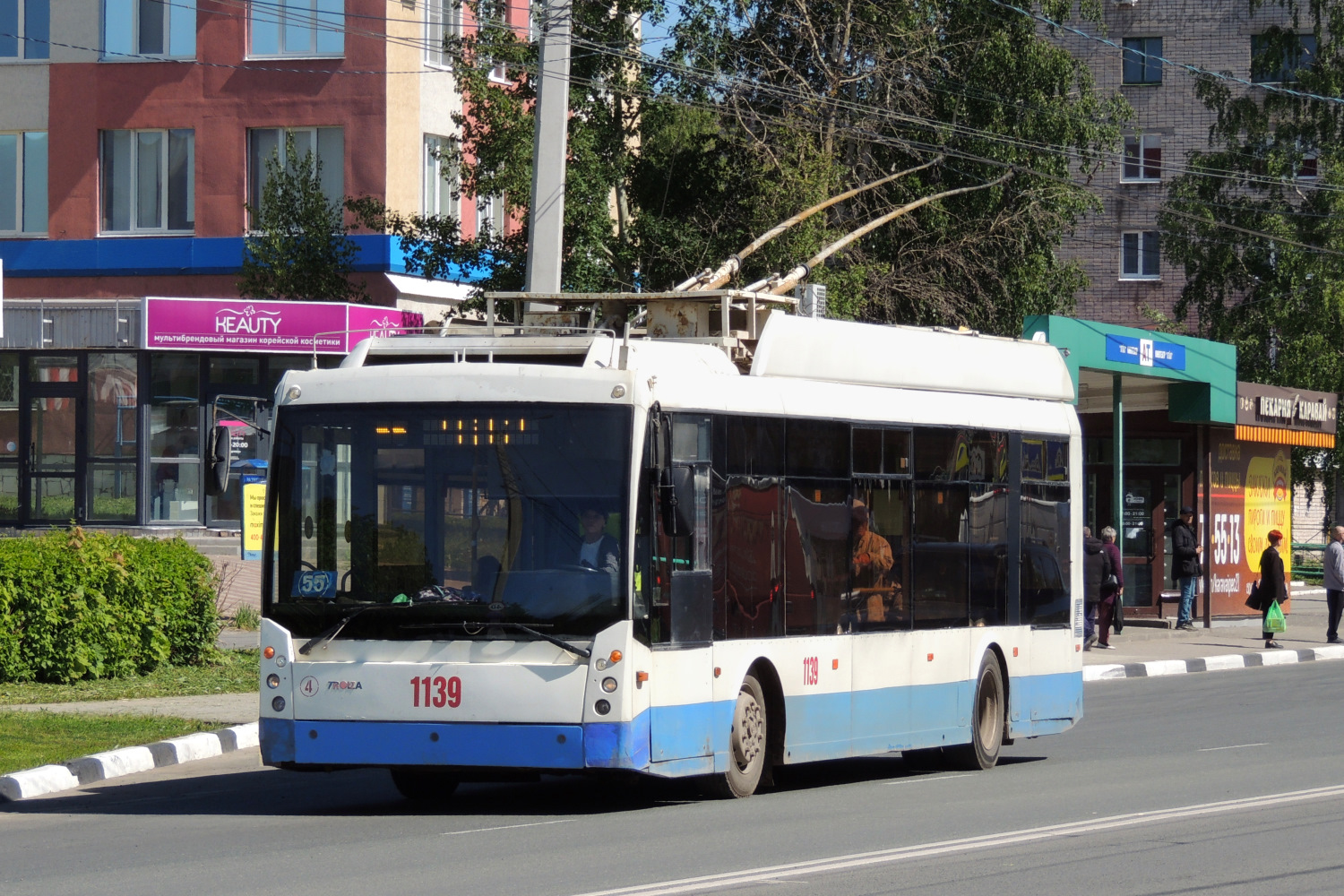 Новочебоксарск, Тролза-5265.00 «Мегаполис» № 1139