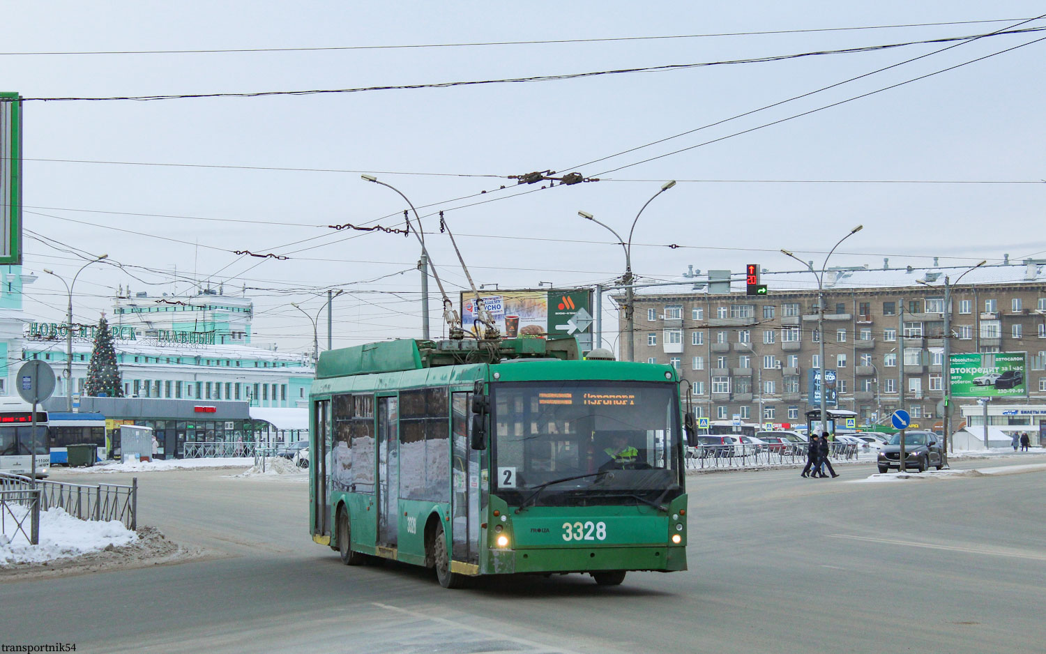 Novosibirskas, Trolza-5265.00 “Megapolis” nr. 3328