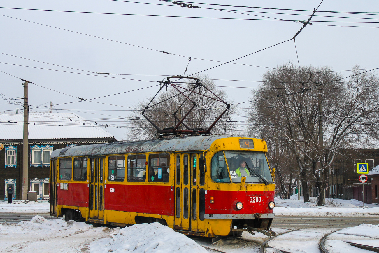 Барнаул, Tatra T3SU № 3280