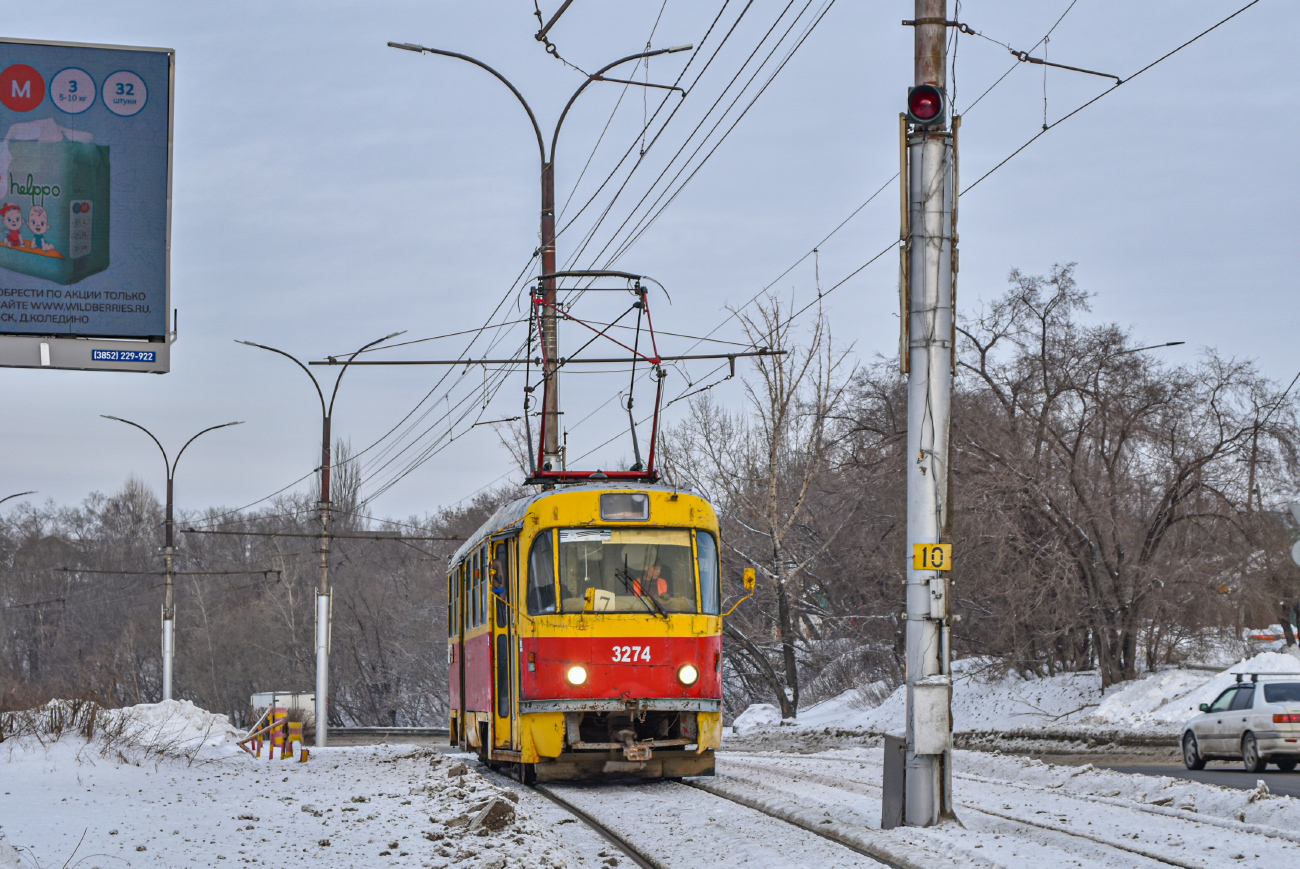 Барнаул, Tatra T3SU № 3274