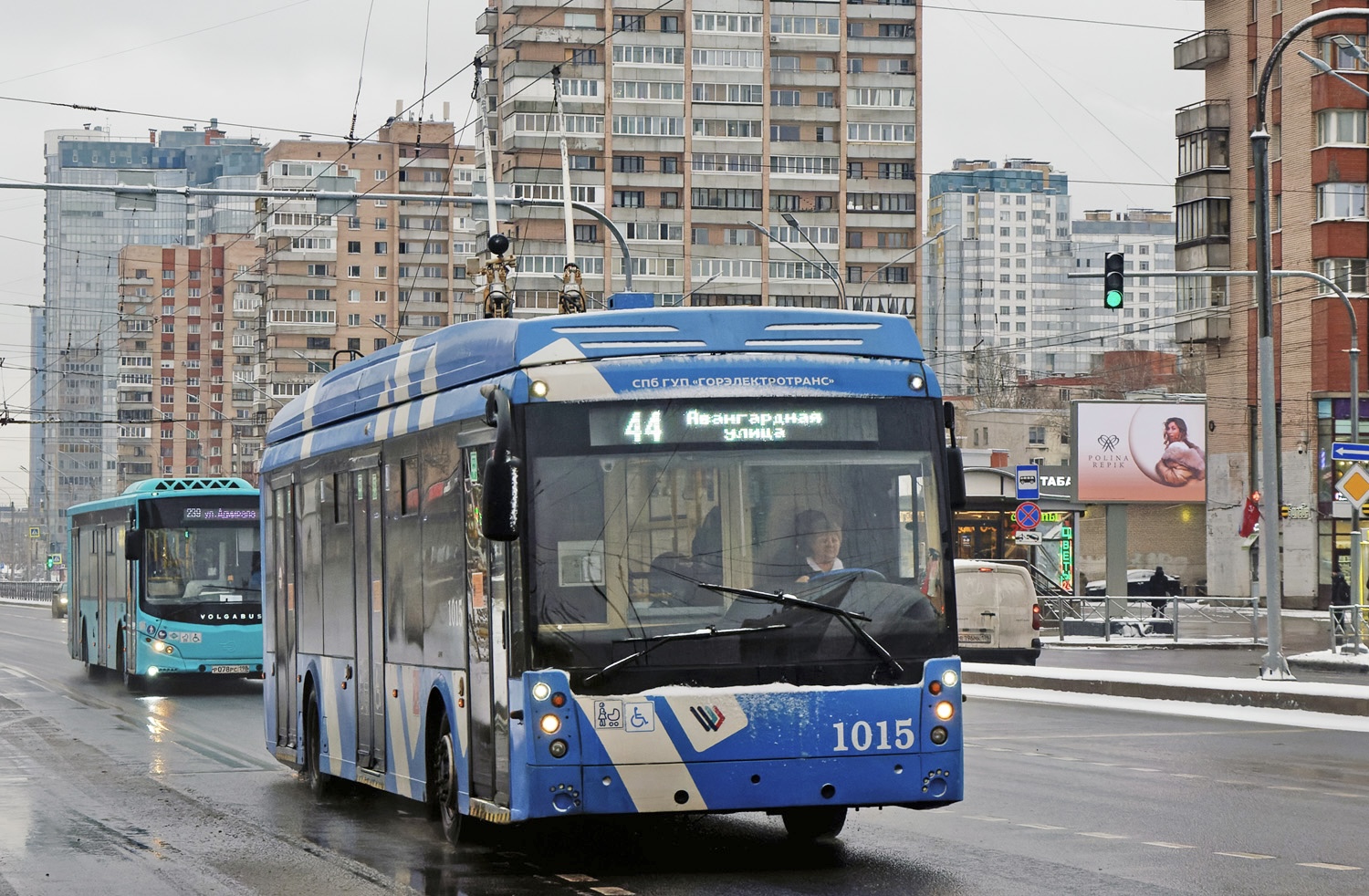 Санкт-Петербург, Тролза-5265.08 «Мегаполис» № 1015