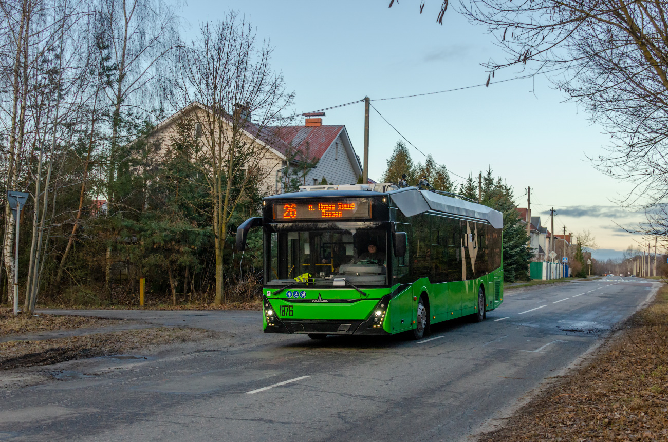 Homiel, MAZ-303Т20 č. 1876; Homiel — Traffic on sections using autonomous running